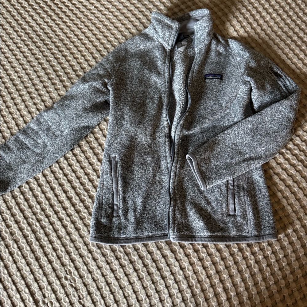 Patagonia Gray Full-Zip Better Sweater